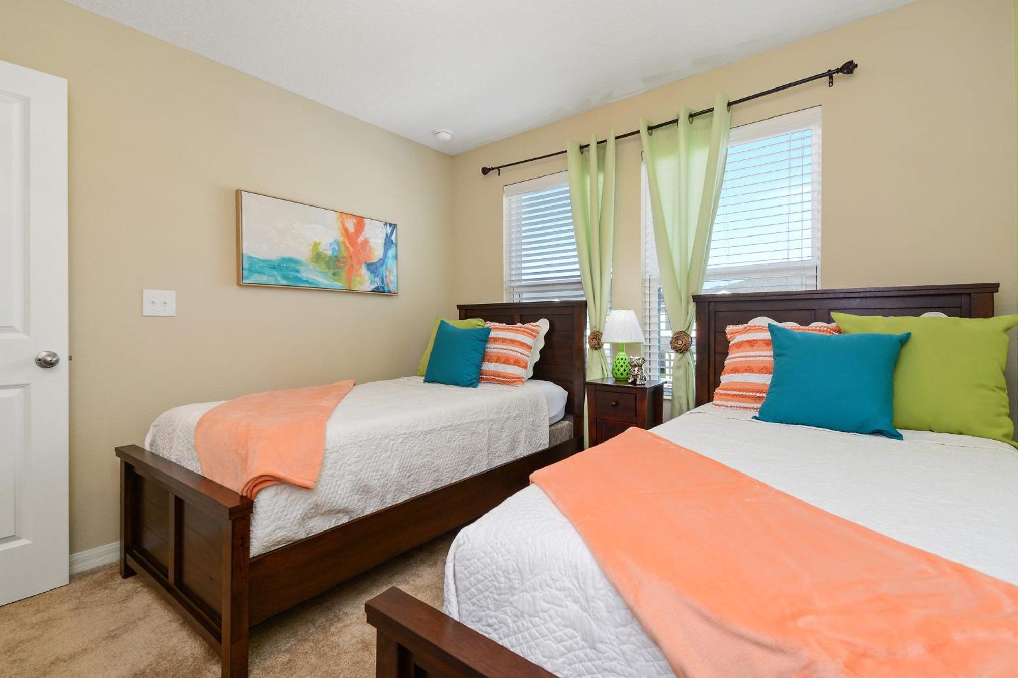 Family Friendly 4 Bedroom Close To Disney 5148 Kissimmee Buitenkant foto